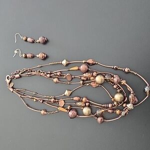 Chico's Necklace & Earrings